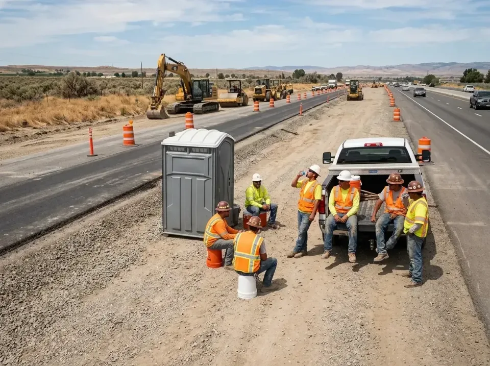 highway-road-construction-crew-007 — frequently asked questions, Porta Potty and Restroom Rentals in Mount Pleasant, IA